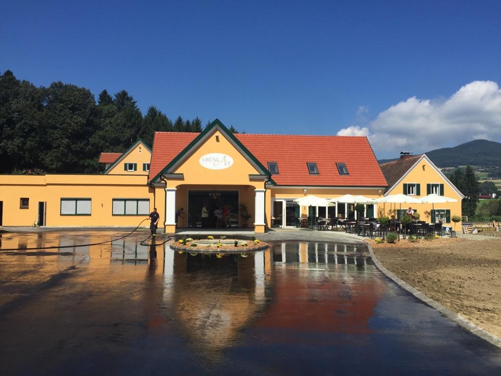 Hotel Restaurant Grune Au 폴라우 외부 사진